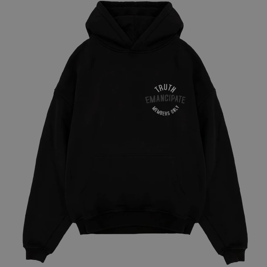 Emancipate Black Hoodie